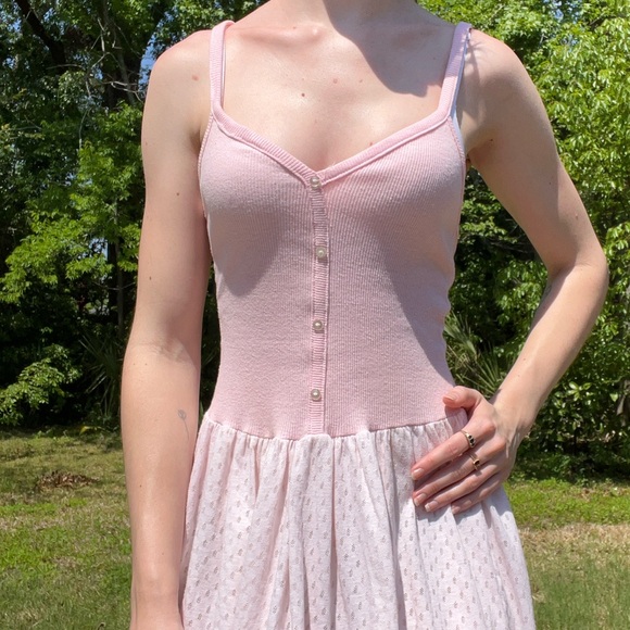 2/$40 Vintage Cotton House Dress - Picture 3 of 10